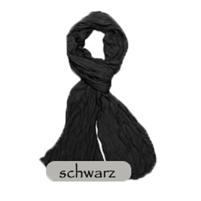 Crinkle schwarz